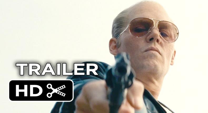 American actor Johnny Depp stars in Black Mass