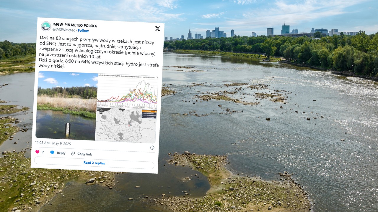 IMGW alarmuje w sprawie suszy. Tak źle nie było od 10 lat