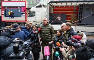 Polska pomoc już w Kijowie! Generatory od Polaków przywitał sam Kliczko.