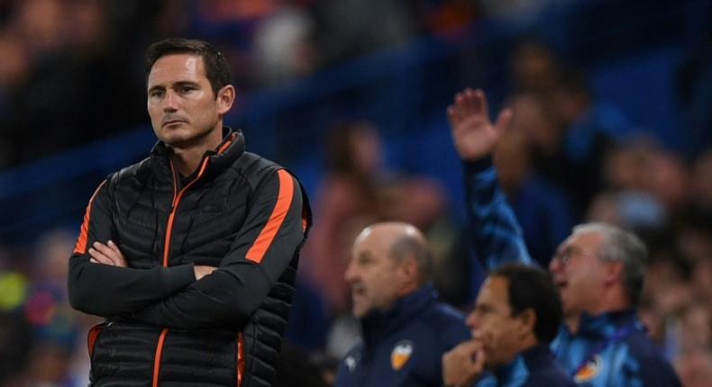 Frank Lampard is yet to win at Stamford Bridge as Chelsea manager