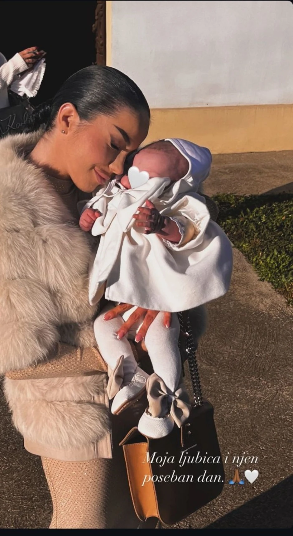 Krštenje ćerke Darka Lazića