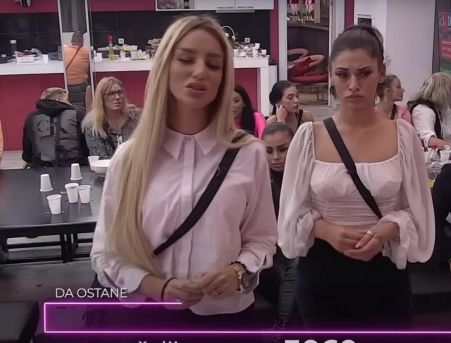 Aleksandra Nikolić i Milica Veselinović (Foto: Screenshot TV Pink)