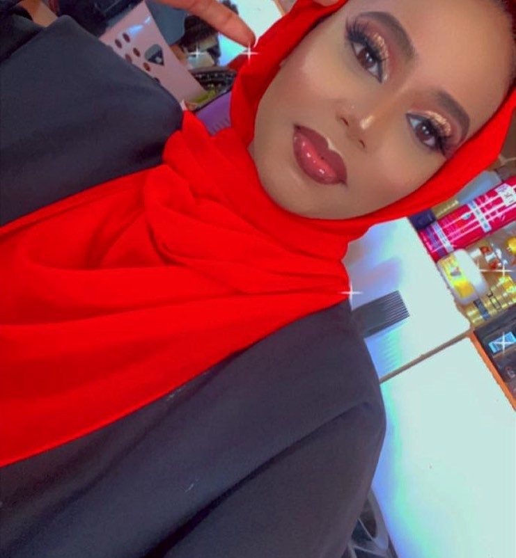 Actor Brian Ogana's girlfriend Dyder Abdallah 