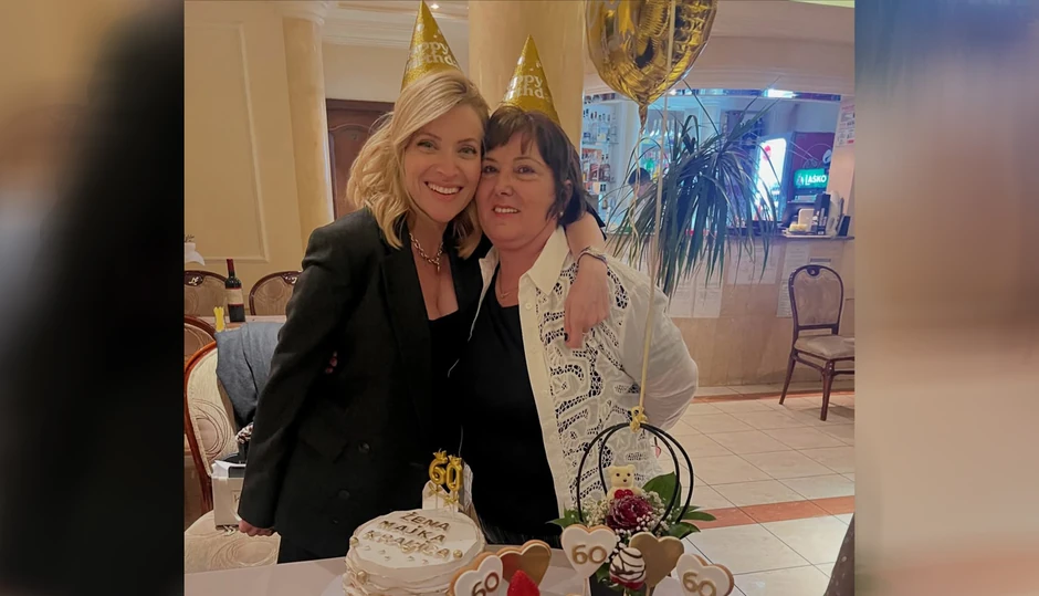 Anđelka Prpić sa majkom