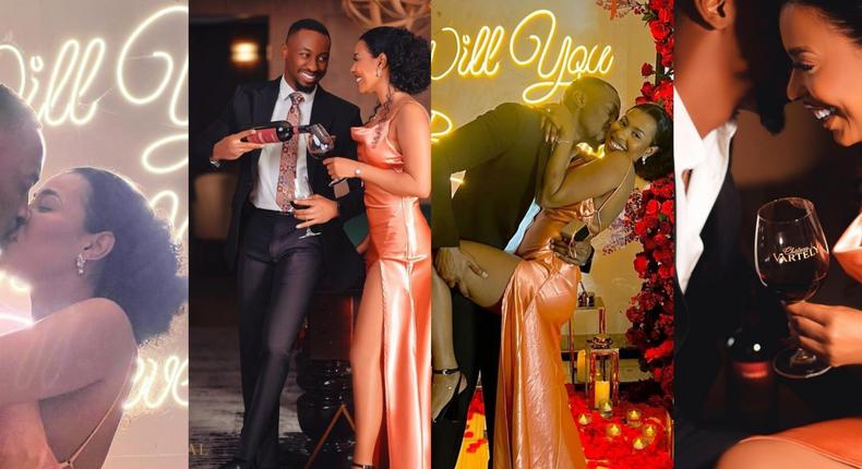 BBNaijas-Saga-and-Nini-are-engaged [Kemifilani]