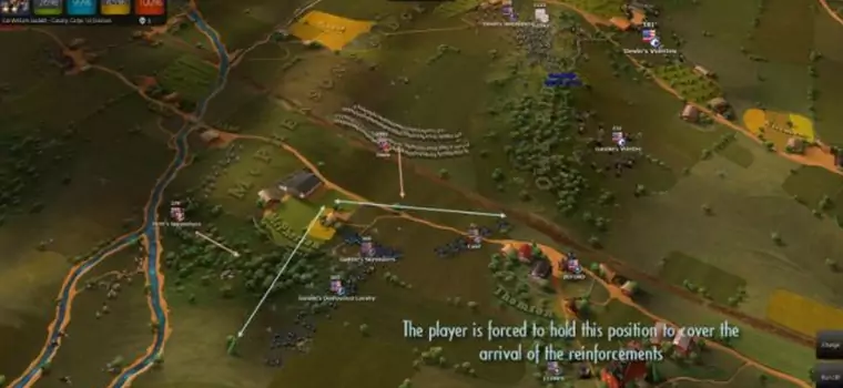 Coś dla fanów wojskowych strategii - 20 minut rozgrywki z Ultimate General: Gettysburg
