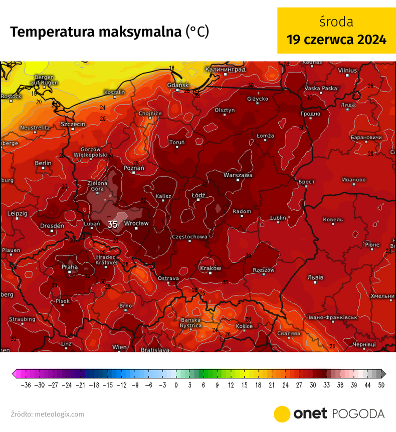 W przyszłym tygodniu temperatura w Polsce może wzrosnąć do 35 st. C