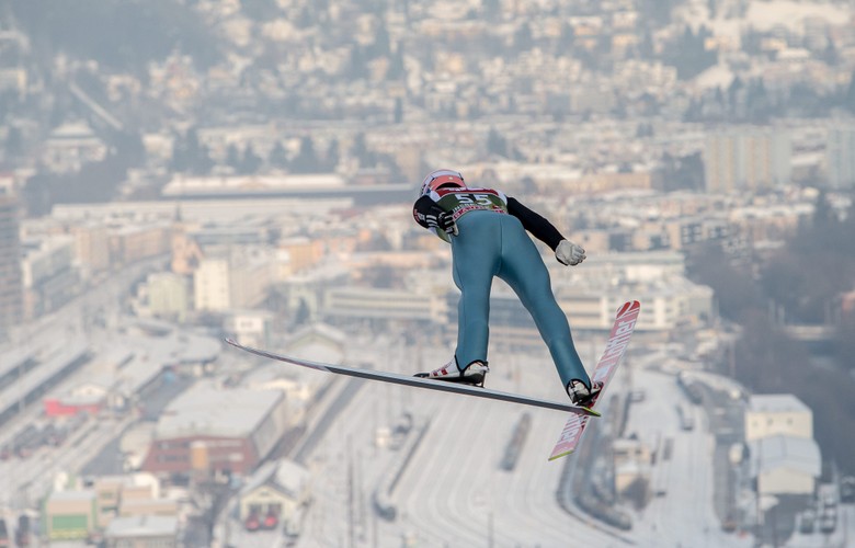 Zobacz, co widzą skoczkowie, jak skaczą?
