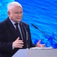 Prezes PiS Jarosław Kaczyński na konwencji partii w Końskich