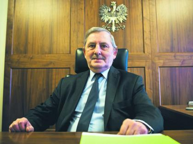 Prof. dr hab. Roman Hauser prezes Naczelnego Sądu Administracyjnego, przewodniczący Krajowej Rady Sądownictwa