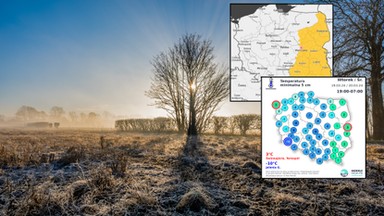 Polska w mrozie, było aż -10 st. C. Wiemy, kiedy przymrozki ustąpią [MAPY]