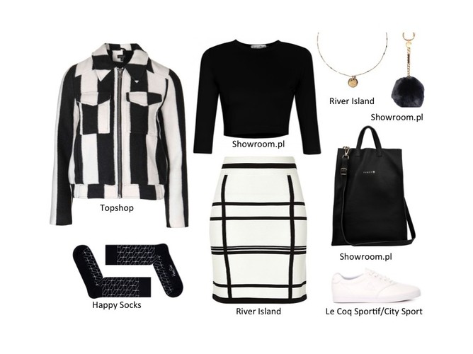 Czerń i biel - ponadczasowy duet w modnych stylizacjach