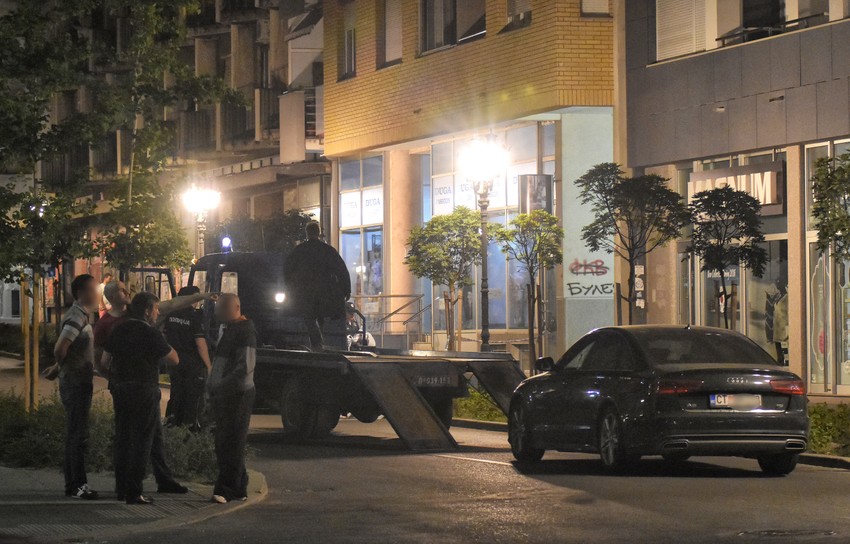 Pokušaj ubistva Kašćelana, policija na uviđaju