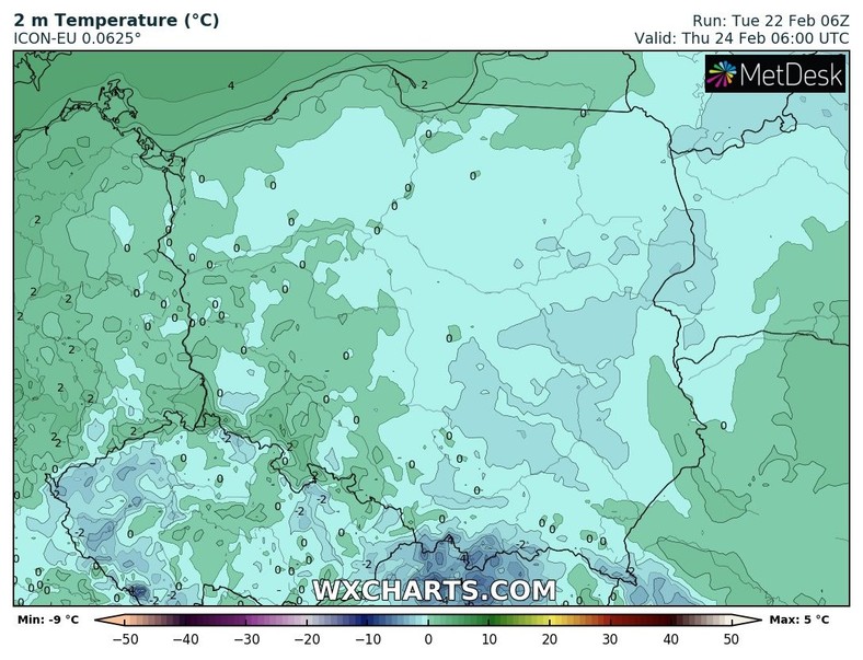 Nad ranem niemal w całym kraju chwyci mróz