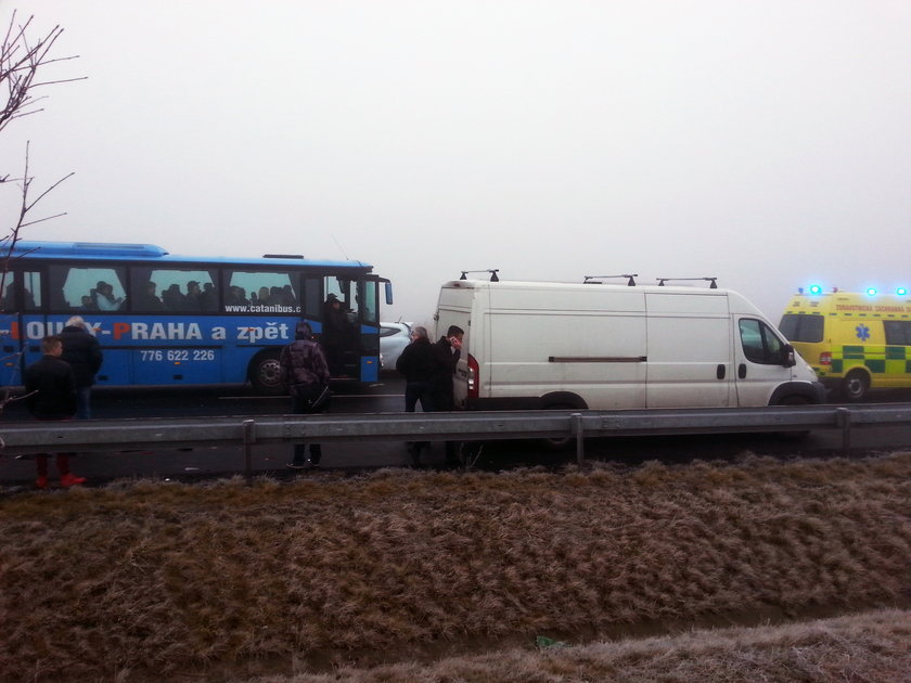 Wypadek czeskiego autobusu szkolnego