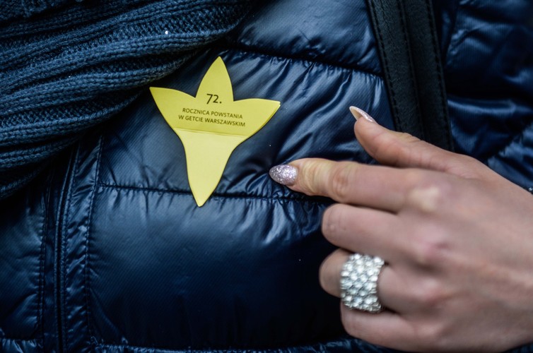 72. ROCZNICA POWSTANIA W GETCIE WARSZAWSKIM