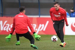 El. MŚ 2018: Kadrowicze Nawałki trenowali na... strzelnicy Komendy Głównej Policji