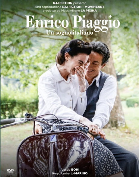 Plakat z filmu "Enrico Piaggio"