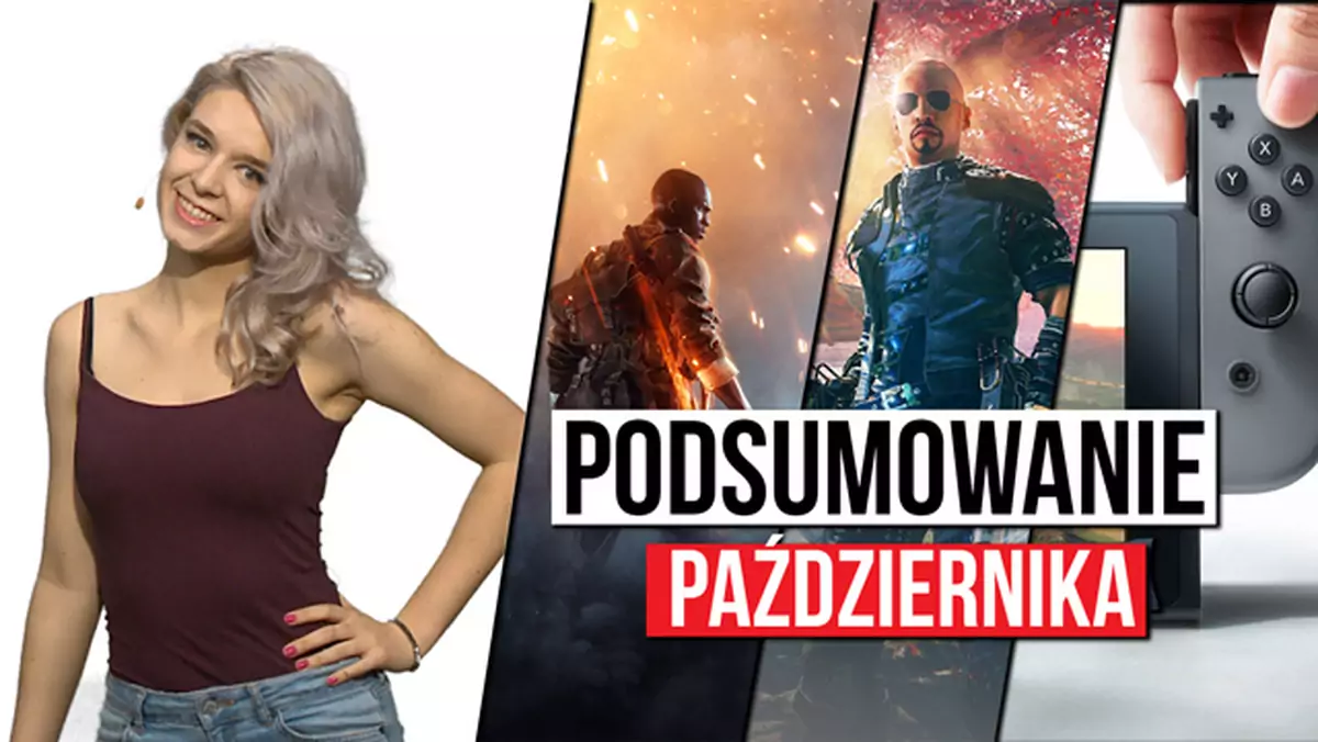 Podsumowanie października - premiera Battlefield 1, PlayStation VR i zapowiedź Nintendo Switch