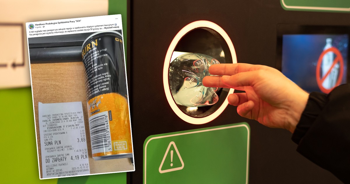 Pokazali paragon z kaucją. "Tak to wygląda w praktyce"