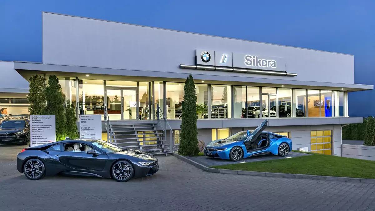 Salon Samochodów Eletrycznych BMW i