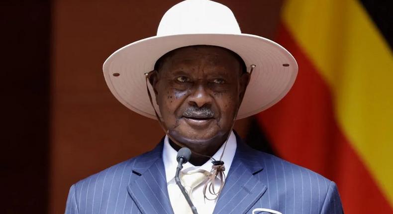 Le président Yoweri Museveni