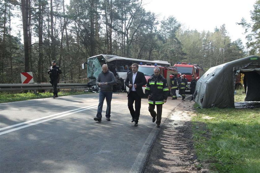 Wypadek autobusu w Zachodniopomorskiem. 25 rannych, 7 ciężko!