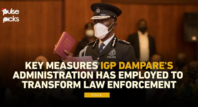 Key measures IGP Dampare-led Ghana Police has used to improve law enforcement