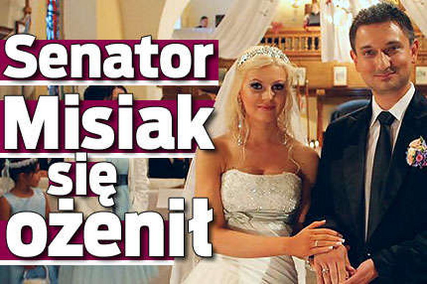 Senator Misiak się ożenił