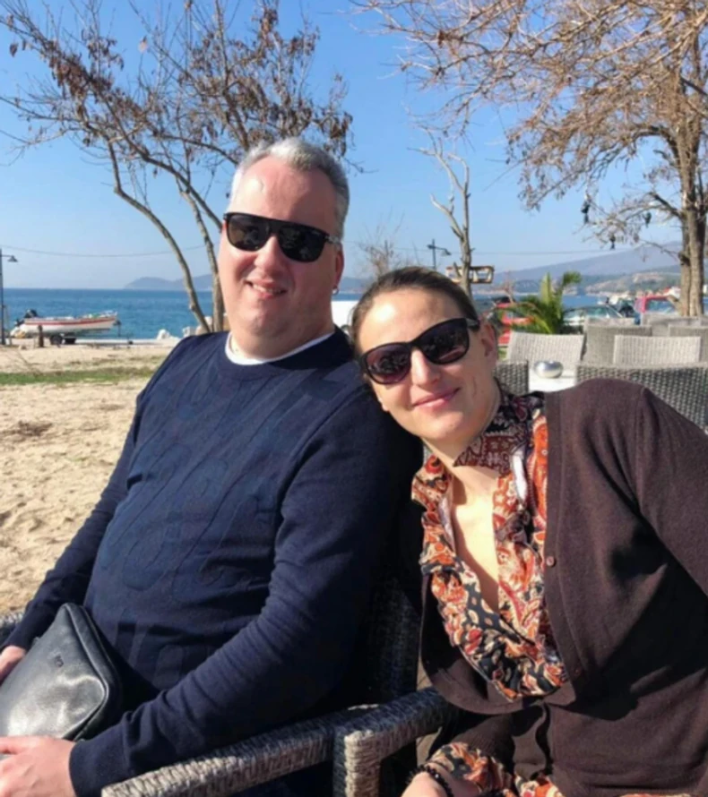 Dejan Matić sa suprugom