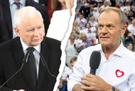 Jarosław Kaczyński i Donald Tusk