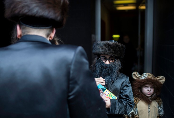 Żydzi świętują karnawał, czyli zdjęcia z obchodów Purim