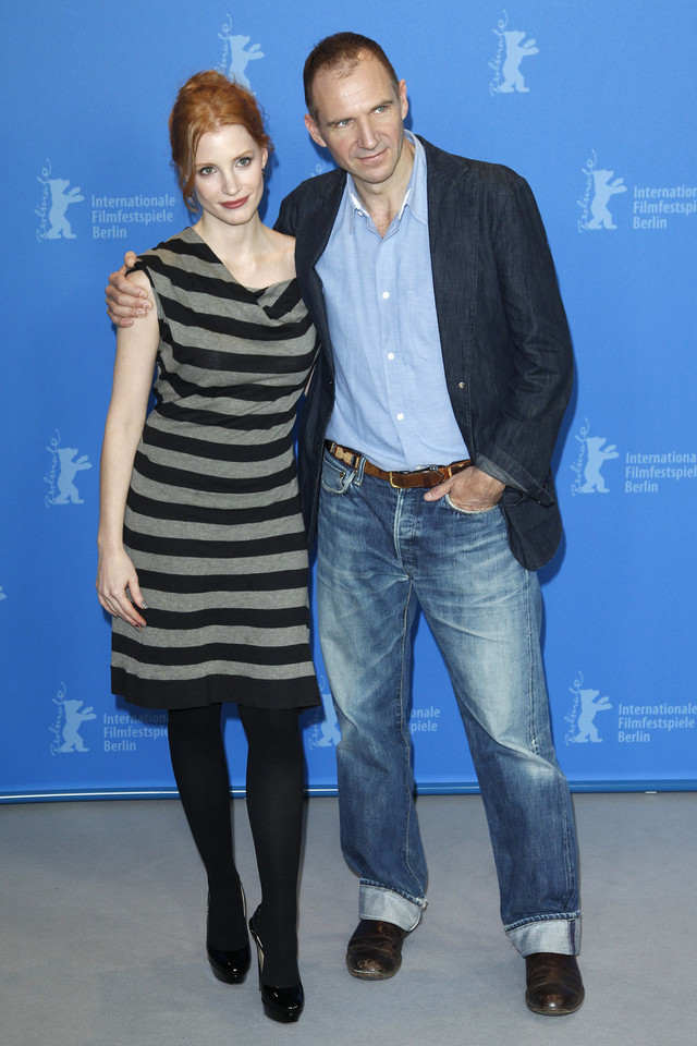 Jessica Chastain i Ralph Fiennes