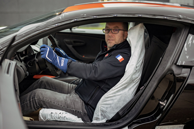 Steve Jenny, kierowca testowy Bugatti