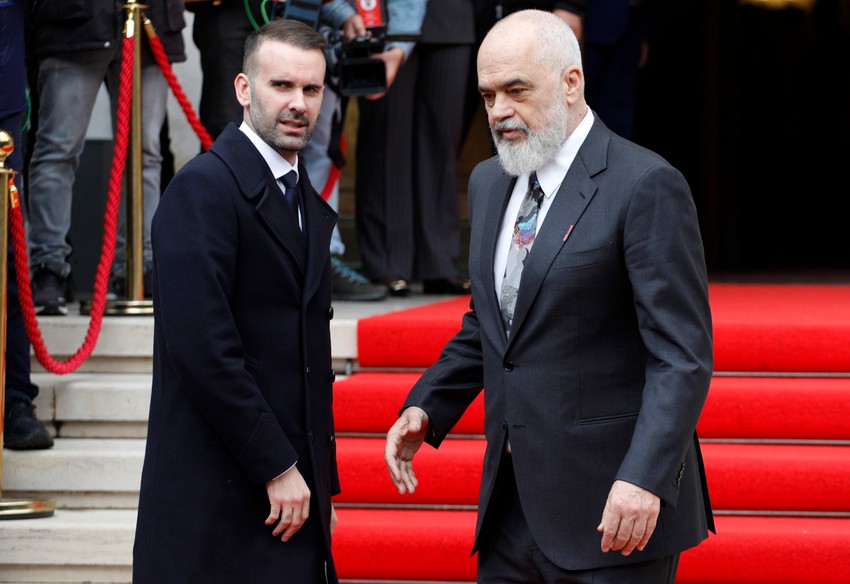 Milojko Spajić, Edi Rama