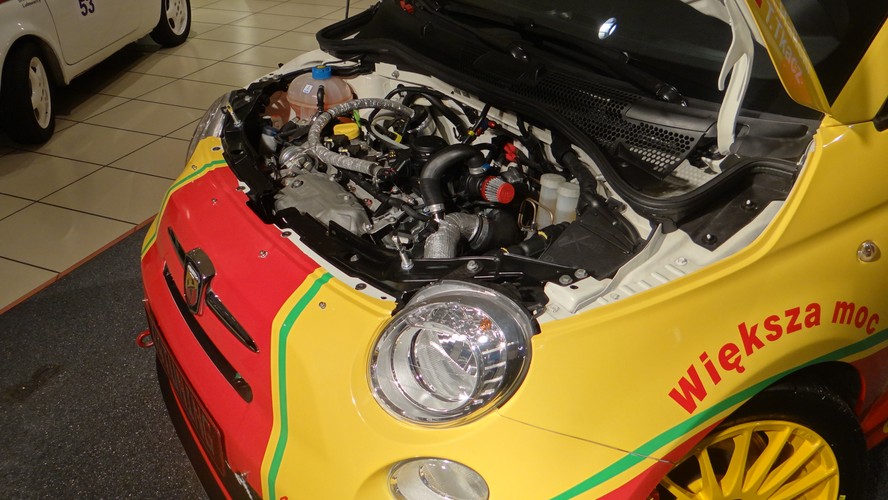 Abarth 500 w wersji rajdowej homologowany w Grupie R3T
