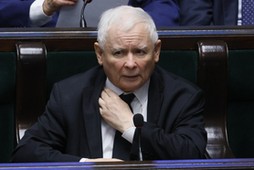 Prezes PiS Jarosław Kaczyński