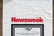 Nekrolog po III RP. Okładka Newsweeka 