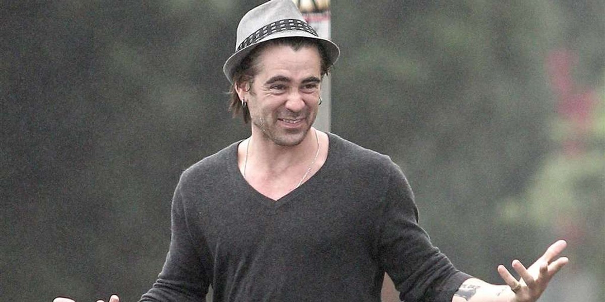 Colin Farrell na kawie z...