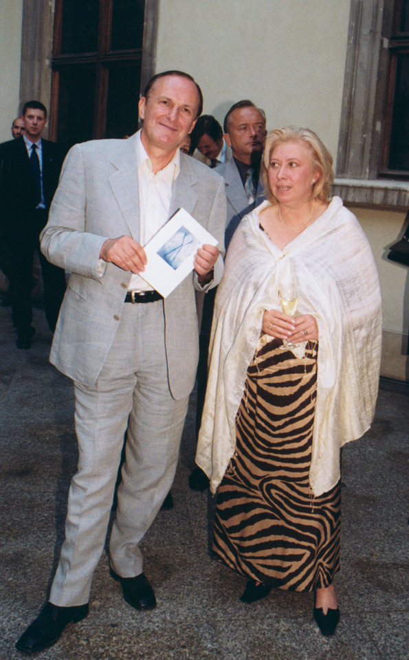Jacek Cygan i Ewa Łabuńska w 2002 r. 