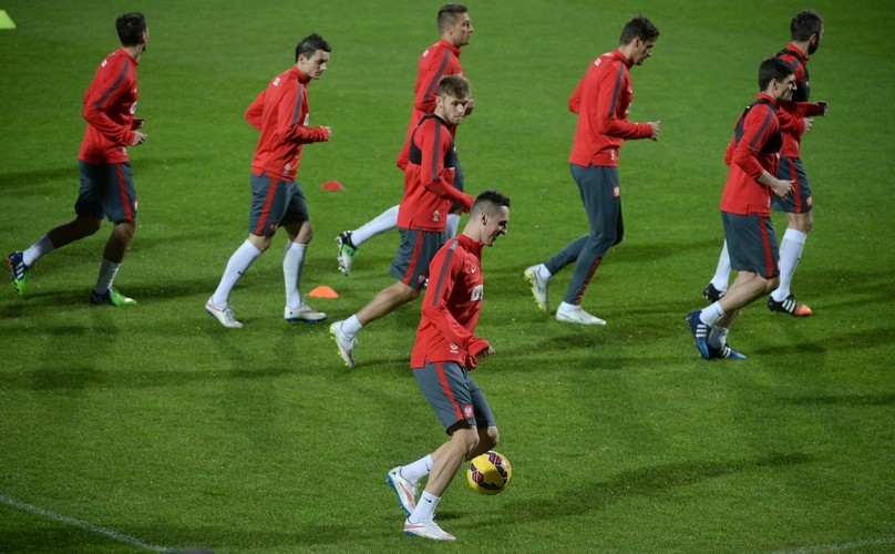 Kadra Nawałki szykuje się na Irlandię. Tak trenowali Lewandowski i Milik