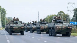 kolumny wojskowe na drogach. wojsko polskie wyjaśnia powód