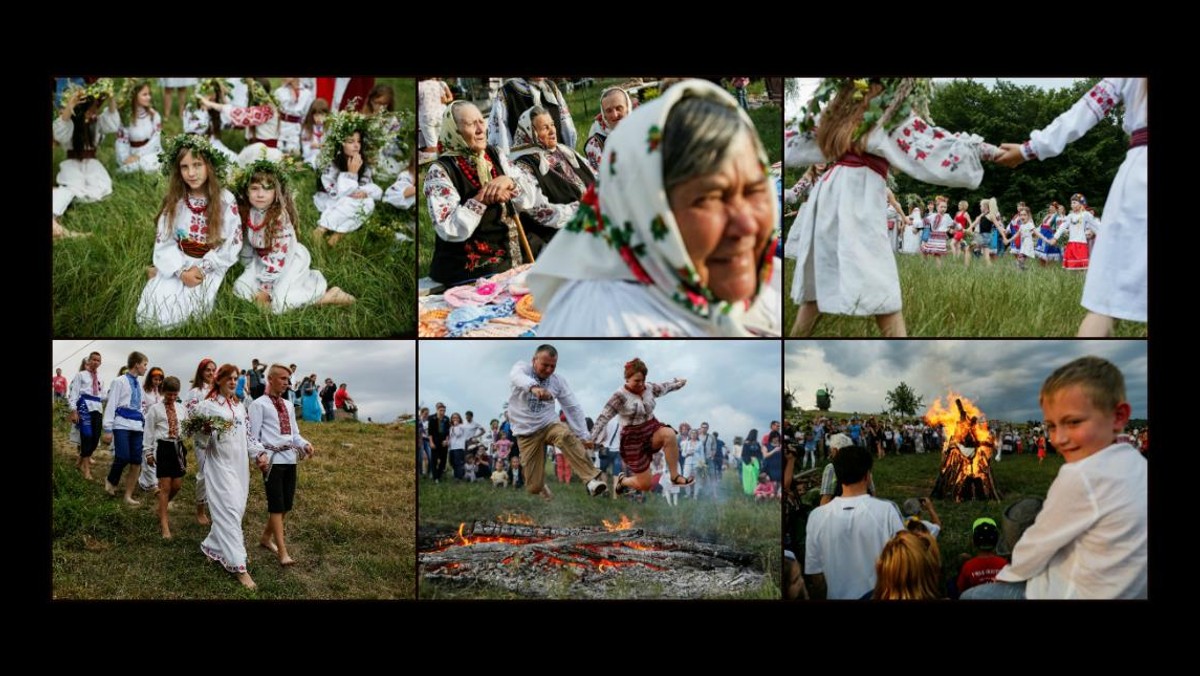 Noc Kupały, Ukraina