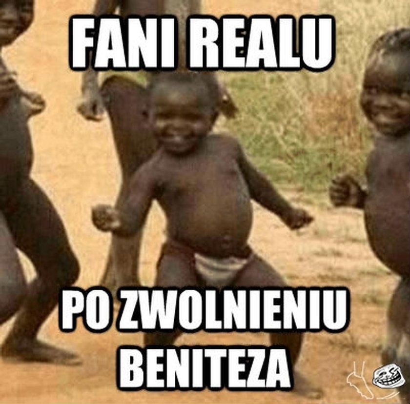 Memy po zwolnieniu Rafy Beniteza z Realu Madryt! GALERIA