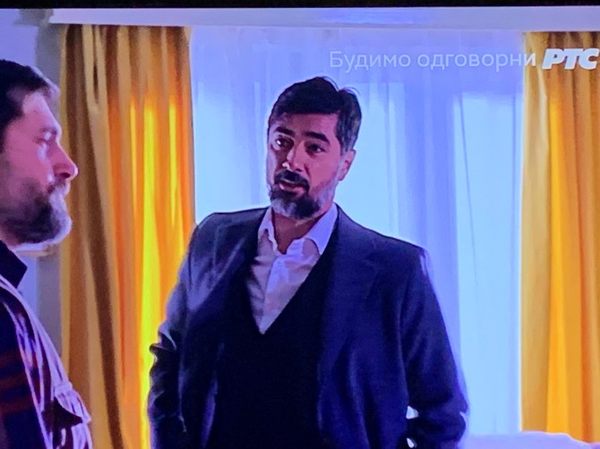 Vojin Ćetković u seriji "Tajna vinove loze"
