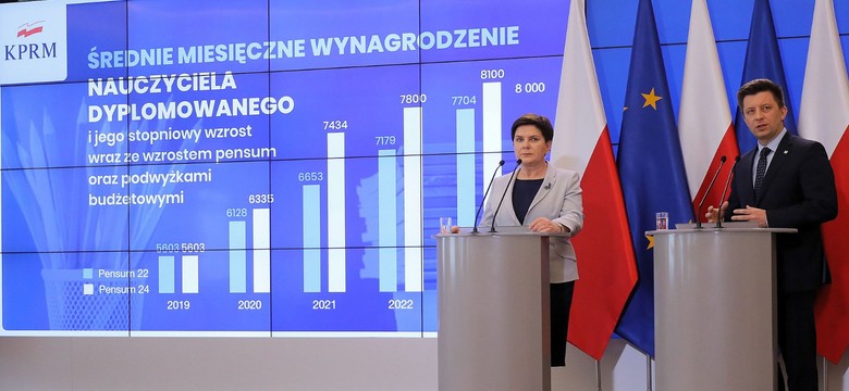 Ogólnopolski strajk nauczycieli. Co się wydarzyło w pierwszy dzień? [RELACJA]