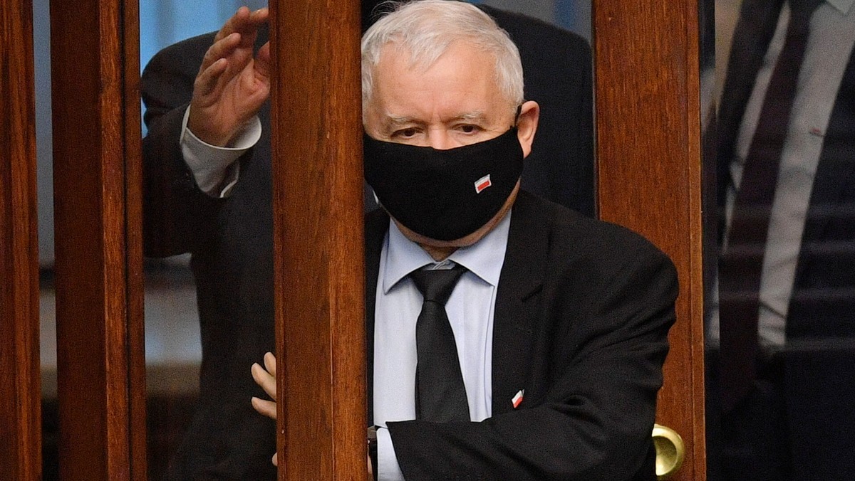 Jarosław Kaczyński w Sejmie