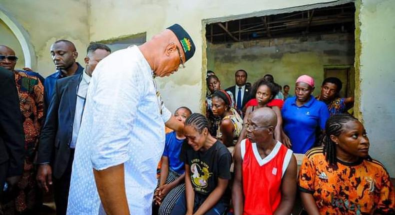 Gov Eno to renovate late Nollywood makeup artist's family house, support siblings  [AIG]