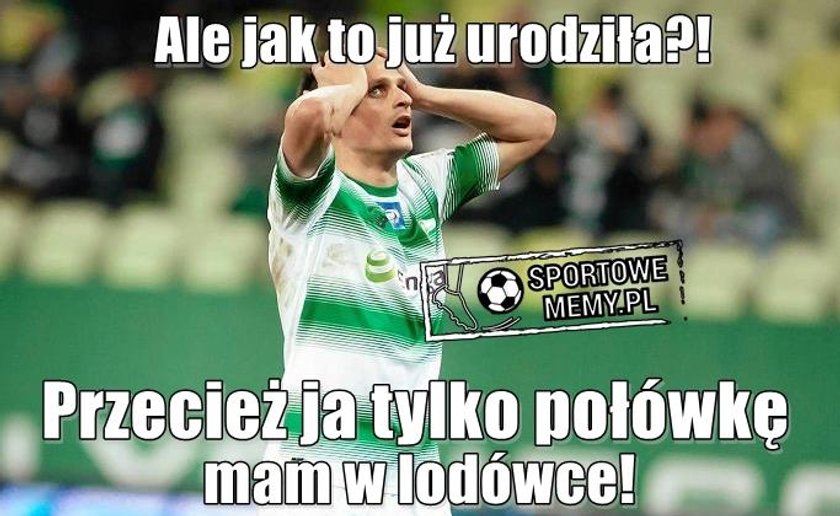 Memy po narodzinach córki Lewandowskich