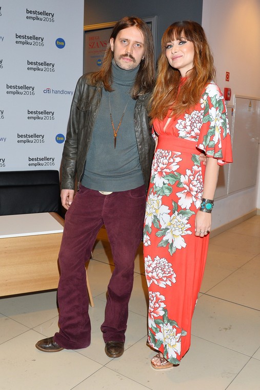 Hubert Gasiol y Ana Rosovich en la Gala de Bestseller Empik 2016